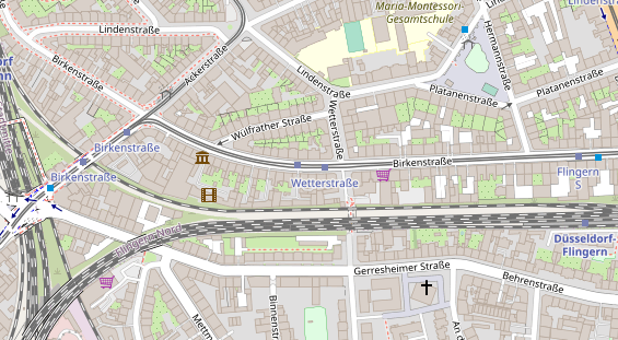 Teambuilding auf Satellitenbild