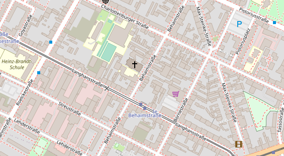 Personalagentur auf Satellitenbild