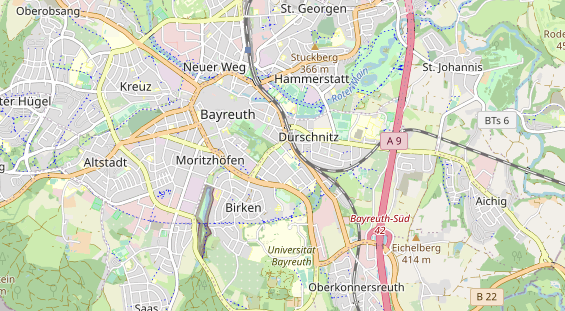 Personalagentur auf Karte