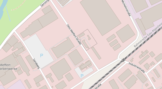 Personalagentur auf Satellitenbild