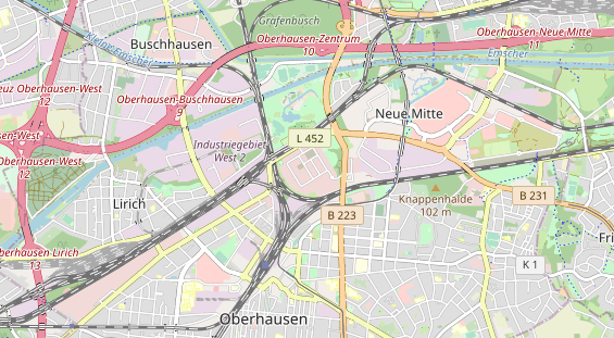 Personalagentur auf Karte