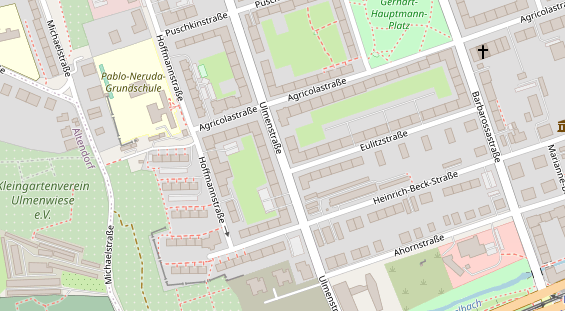 Personalagentur auf Satellitenbild