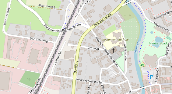 Personalagentur auf Satellitenbild