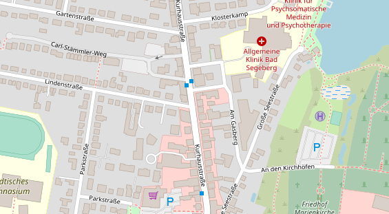 Personalagentur auf Satellitenbild