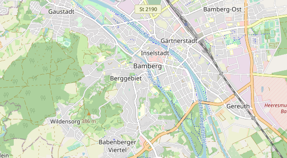 Personalagentur auf Karte