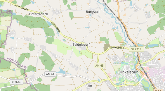 Personalagentur auf Karte