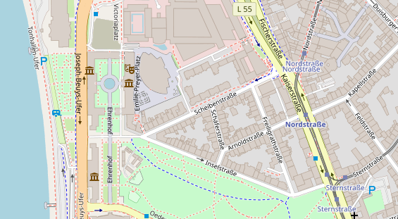 Personalagentur auf Satellitenbild