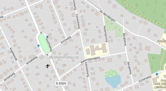 Personalagentur auf Satellitenbild