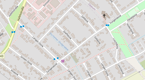 Personalagentur auf Satellitenbild