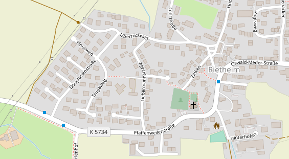 Personalagentur auf Satellitenbild