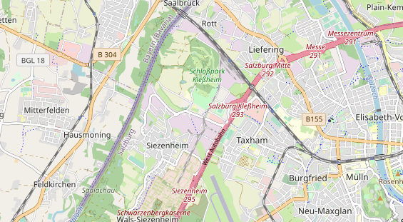 Eventlocations auf Karte