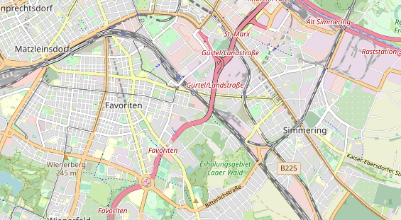 Eventlocations auf Karte