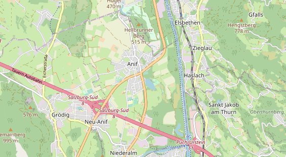 Eventlocations auf Karte
