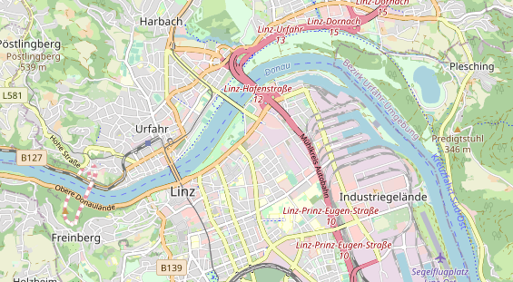 Eventlocations auf Karte