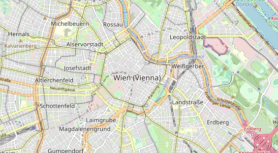 Eventlocations auf Karte