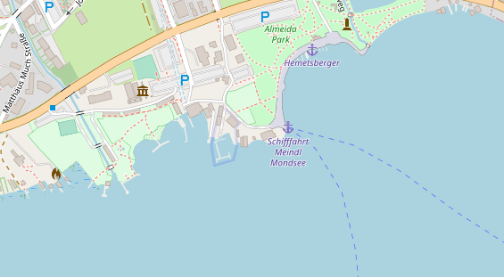 Eventlocations auf Satellitenbild