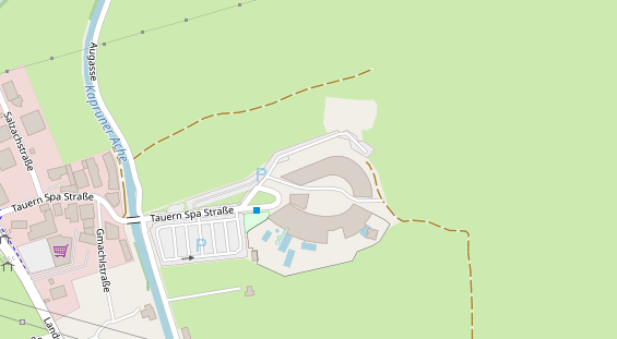 Eventlocations auf Satellitenbild