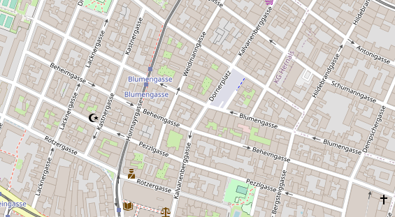 Eventlocations auf Satellitenbild