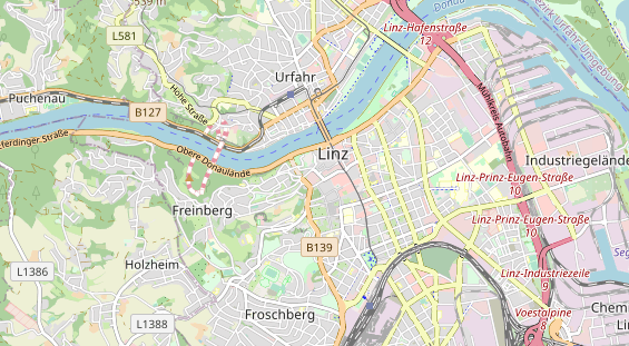 Eventlocations auf Karte