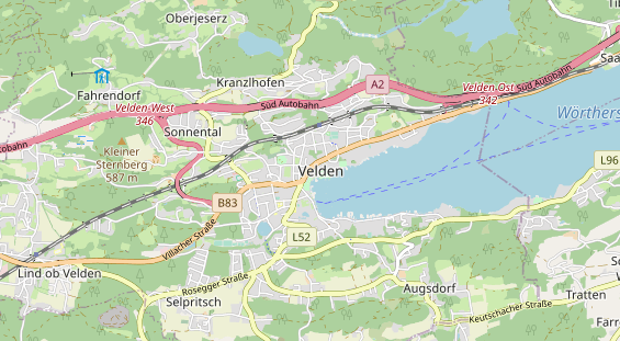 Eventlocations auf Karte