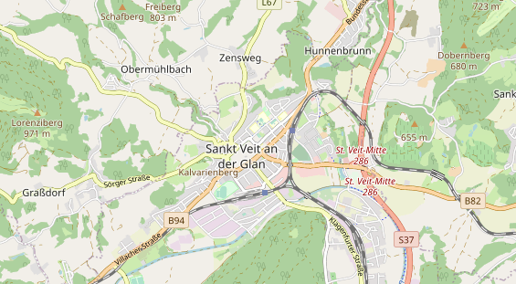 Eventlocations auf Karte