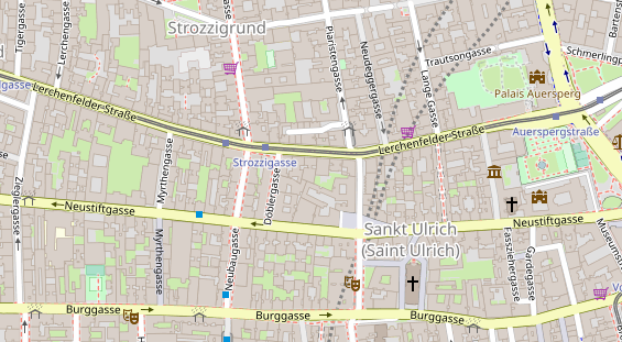 Eventlocations auf Satellitenbild