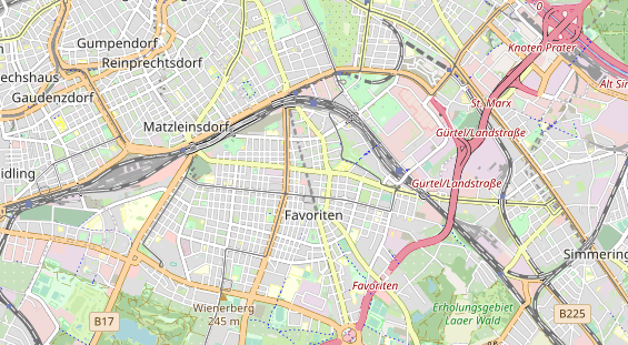 Eventlocations auf Karte