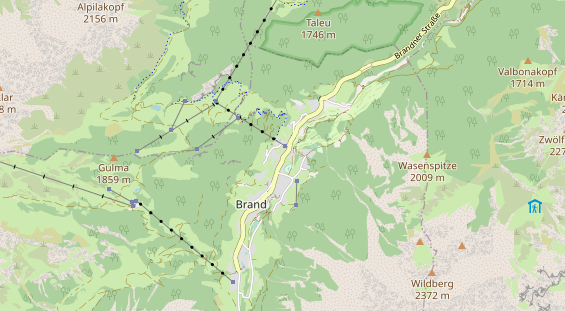 Eventlocations auf Karte