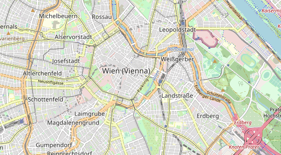 Eventlocations auf Karte