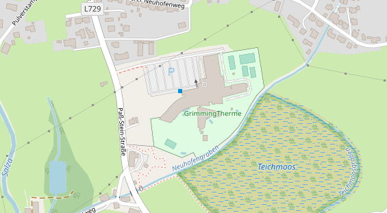 Eventlocations auf Satellitenbild