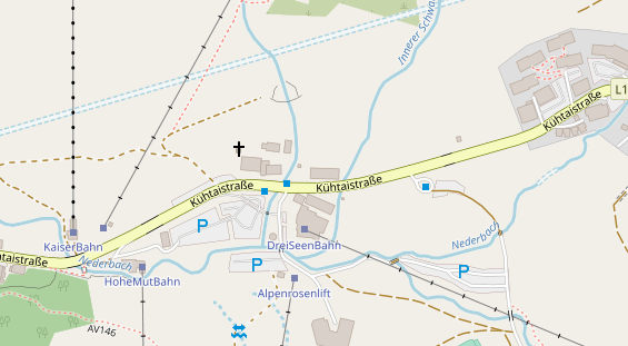 Eventlocations auf Satellitenbild