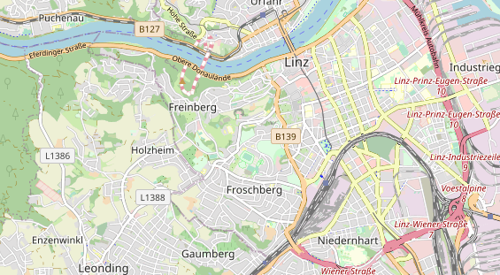 Eventlocations auf Karte