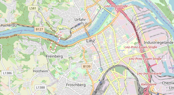 Eventlocations auf Karte