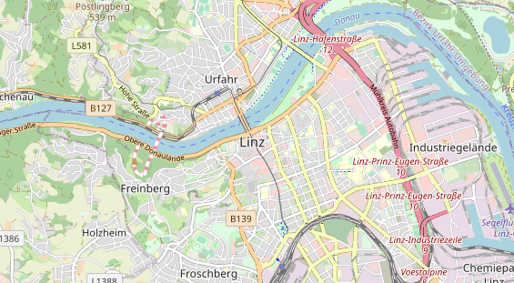 Eventlocations auf Karte