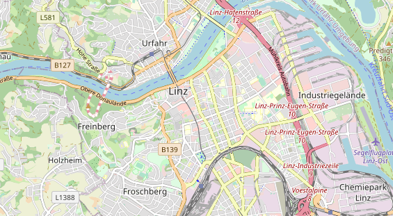 Eventlocations auf Karte