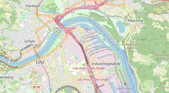 Eventlocations auf Karte