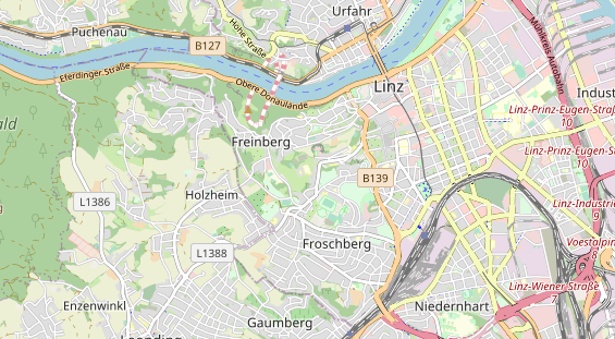 Eventlocations auf Karte