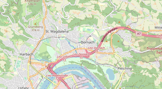 Eventlocations auf Karte