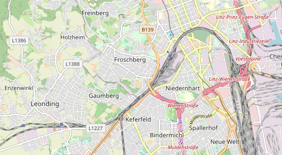 Eventlocations auf Karte