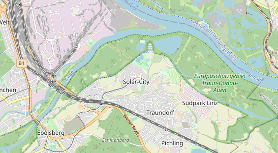 Eventlocations auf Karte