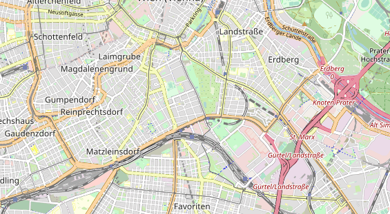 Eventlocations auf Karte