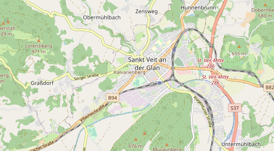 Eventlocations auf Karte