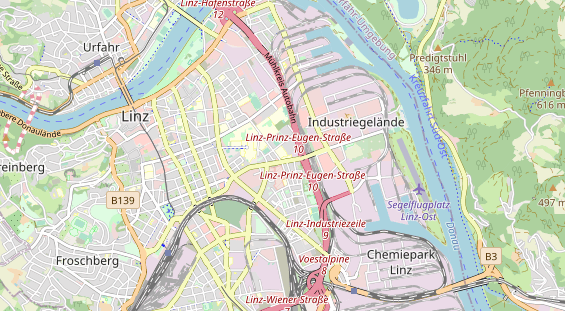 Eventlocations auf Karte