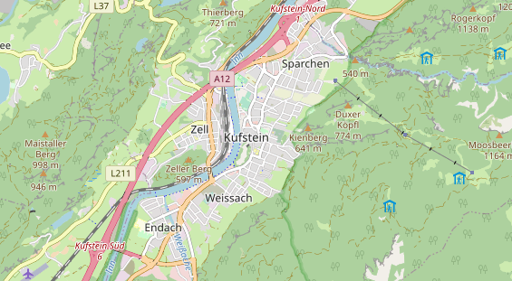 Eventlocations auf Karte