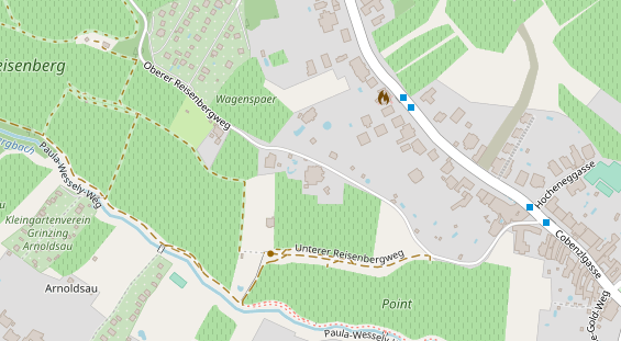 Eventlocations auf Satellitenbild