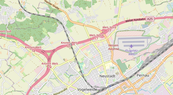 Eventlocations auf Karte