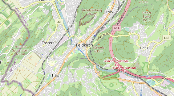 Eventlocations auf Karte