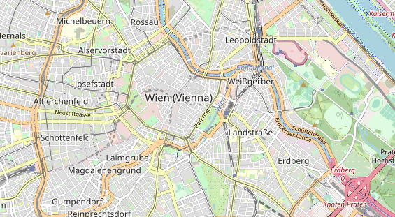 Eventlocations auf Karte