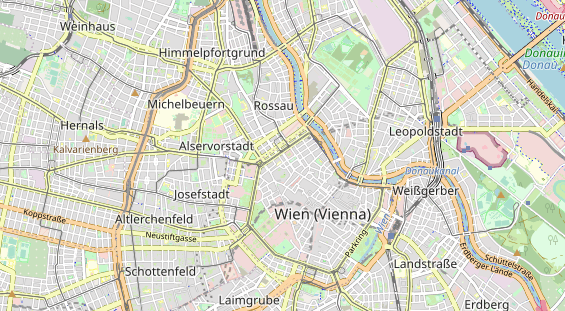Eventlocations auf Karte