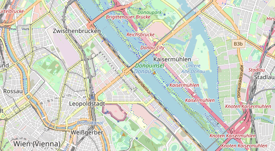 Eventlocations auf Karte
